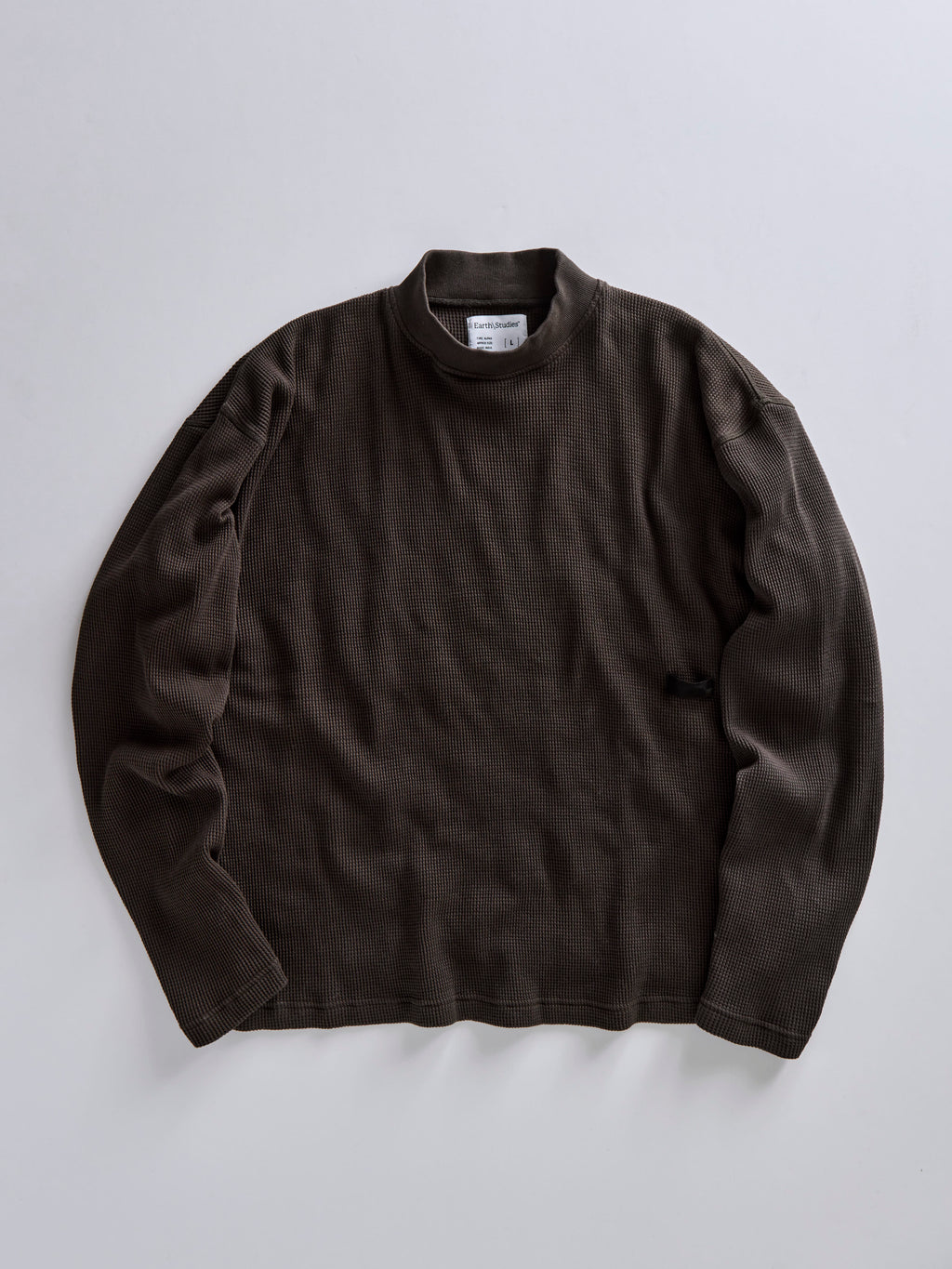 MS-121 Waffle Knit Mockneck Tee – EarthStudies