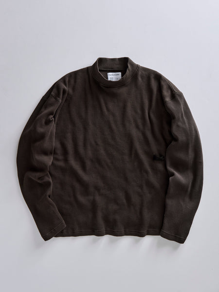 MS-121 Waffle Knit Mockneck Tee – EarthStudies