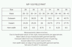 MP-103 Field Pant
