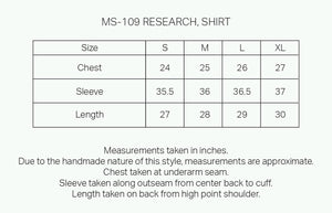 MS-109 Research Shirt